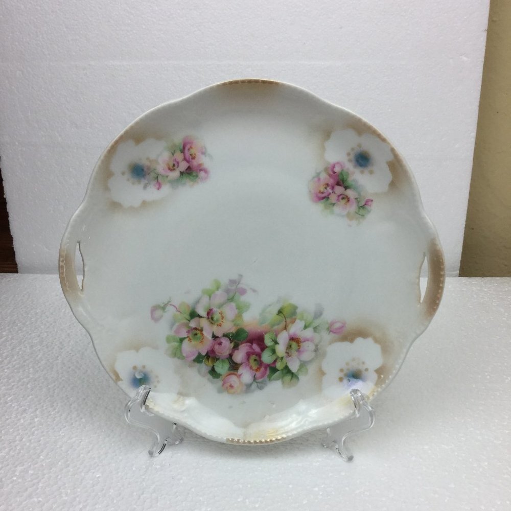Vintage! Germany  Collection Plate "Flowers"